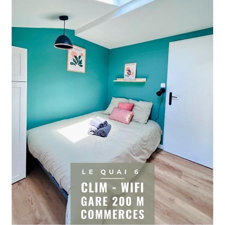 Апарт готель Le Quai 6 - Studio Neuf Calme Lumineux - Clim - Wifi - Gare A 200M Ажен Екстер'єр фото